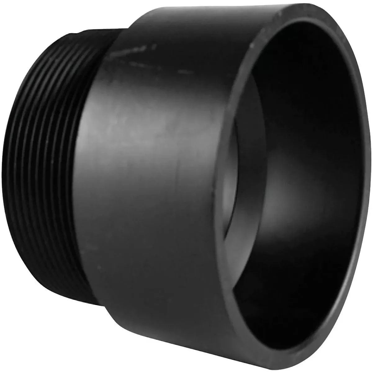 3 In. Hub X Mpt Male Abs Adapter