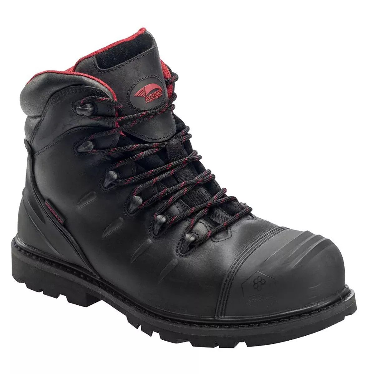 Avenger Hammer Series - Men's Boots - Carbon Nano-Fiber Toe - IC|EH|SR|PR - Black/Black - Size: 10XXW