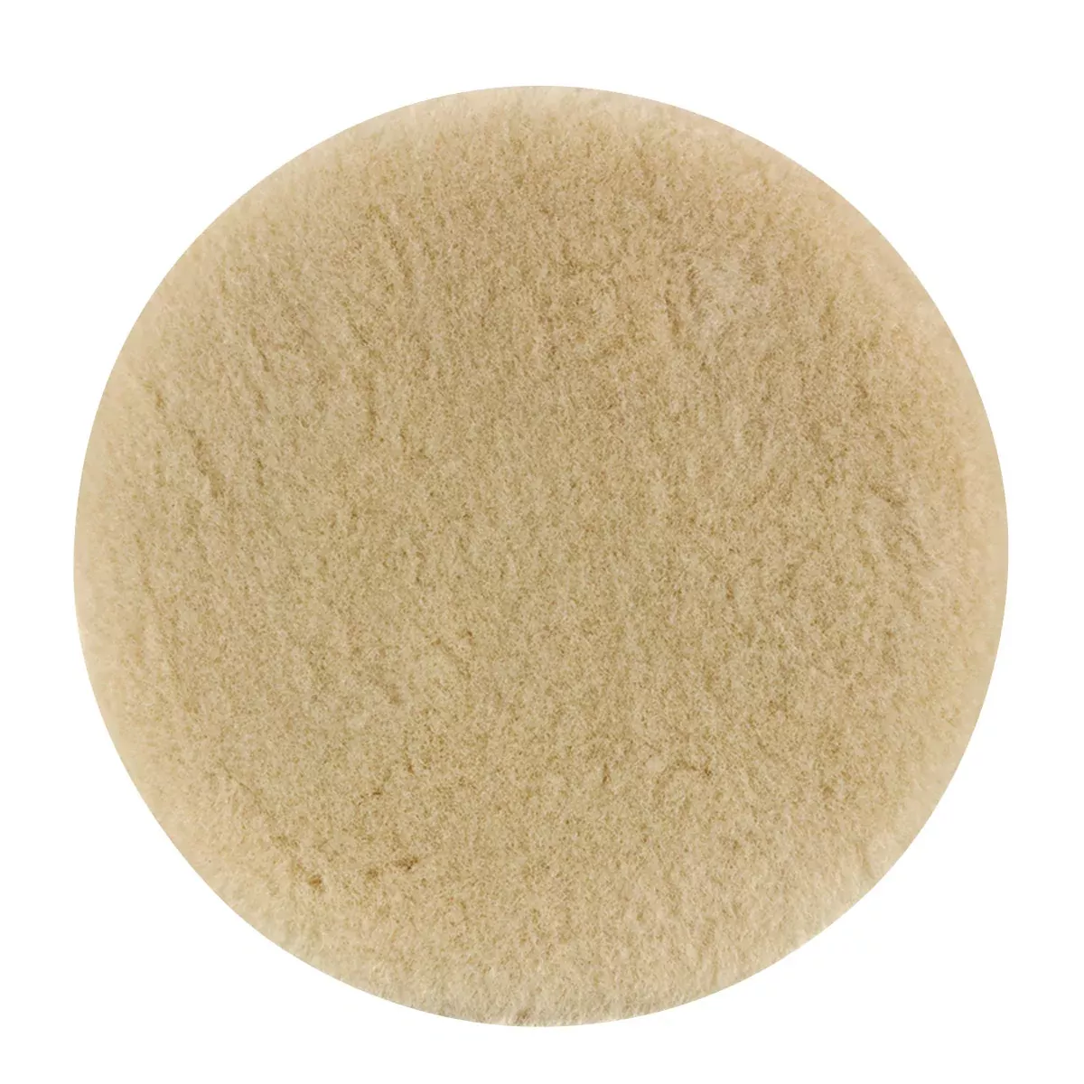Dynabrade 6-1/2"" Dynacut Top Wool Polishing Pad; Hook and Loop