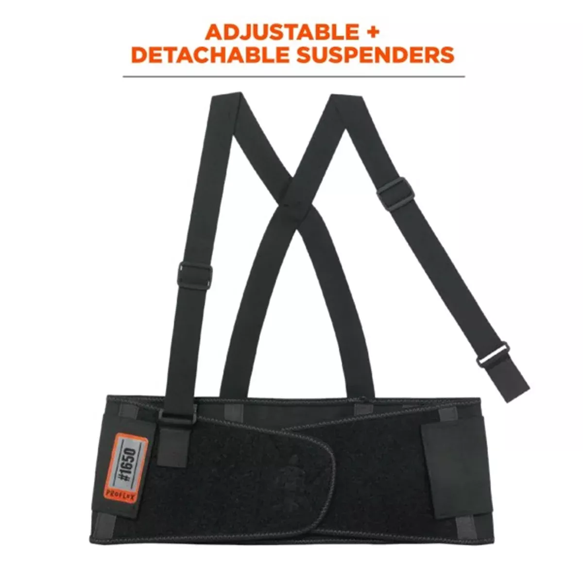 Ergodyne 1650 M Black Elastic Back Support