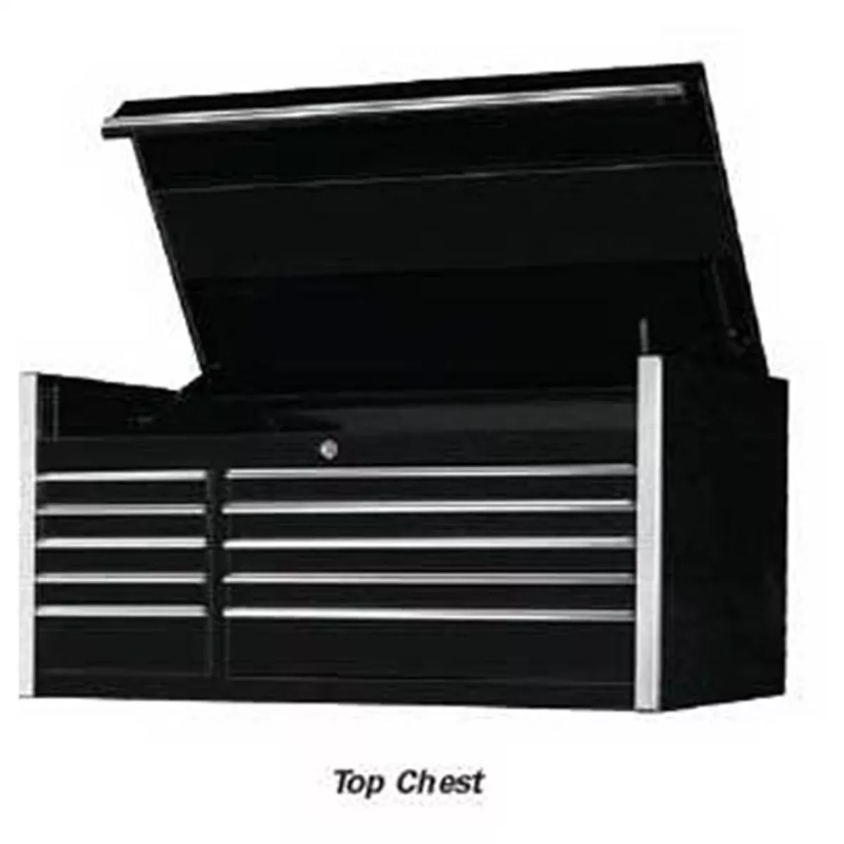 Extreme Tools 55"" 10 Drawer Professional Tool Chest in Black