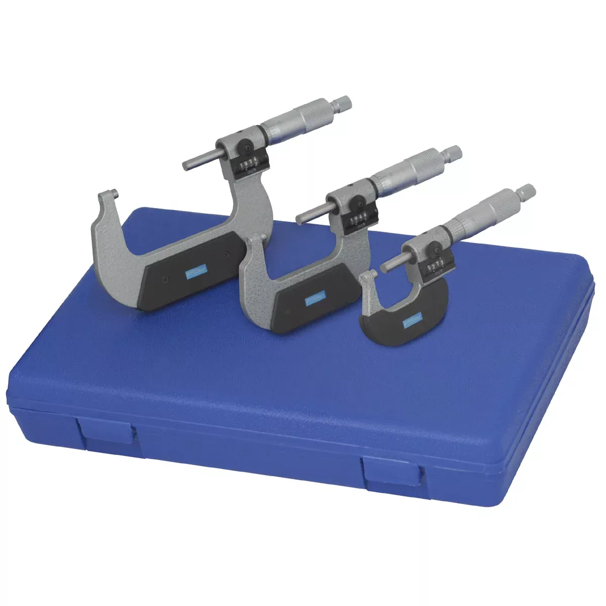 Fowler 0-3"" DIGIT COUNTER MICROMETER SET