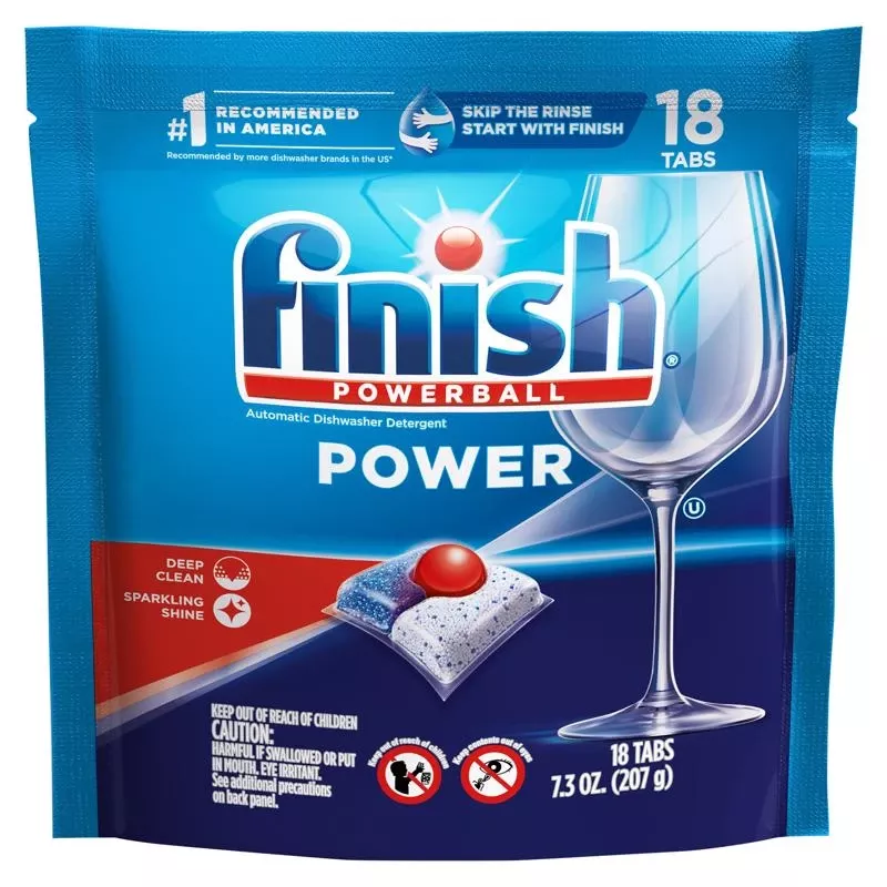 Powerball Classic Dishwasher Detergent Pod Tabs, 18-ct.
