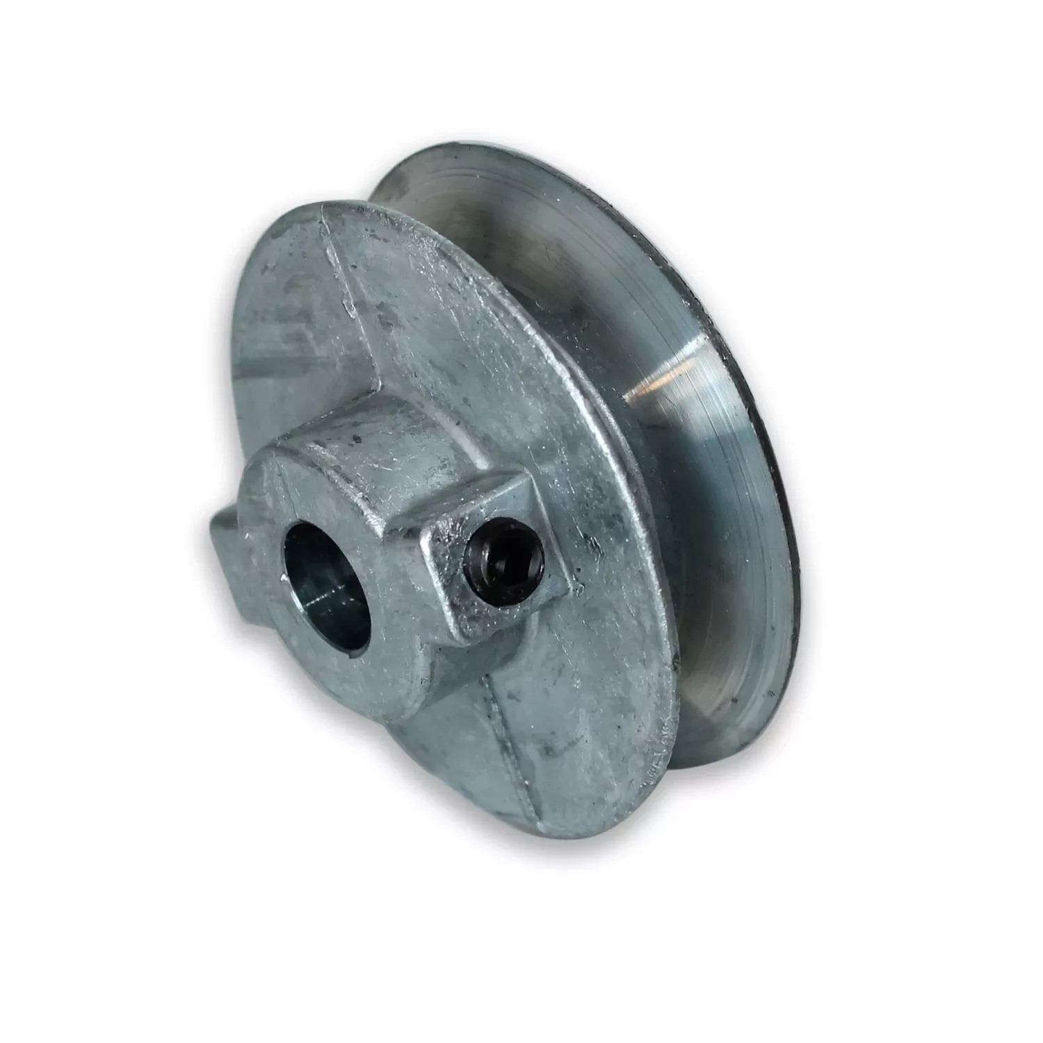 V-groove Die-cast Pulley, 1/2 Bore X 5 In. Dia.
